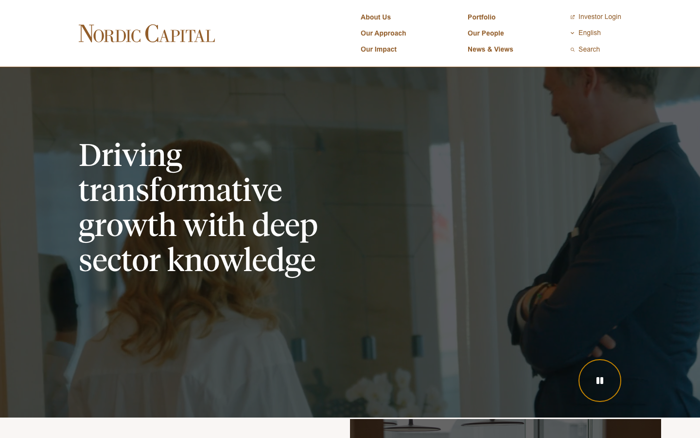 Nordic Capital website