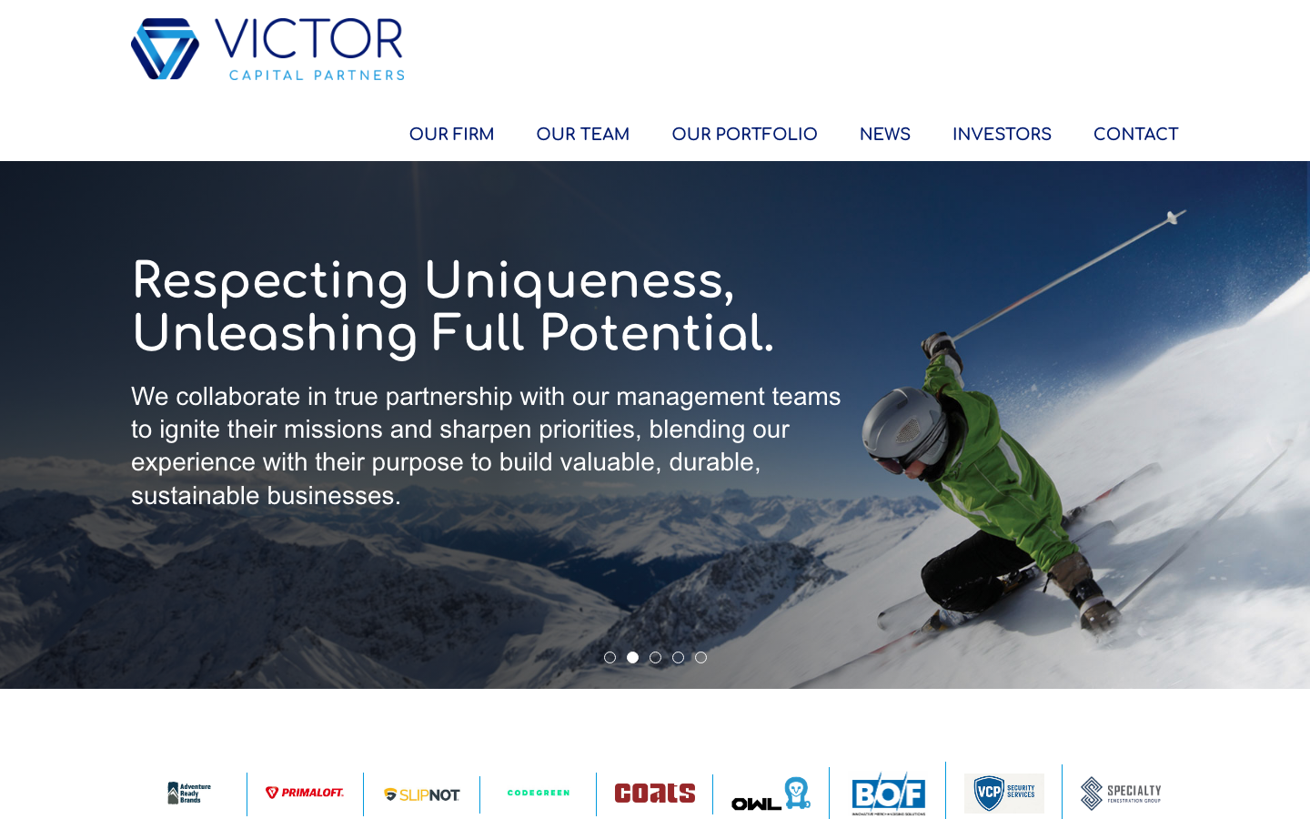 Victor Capital Partners website