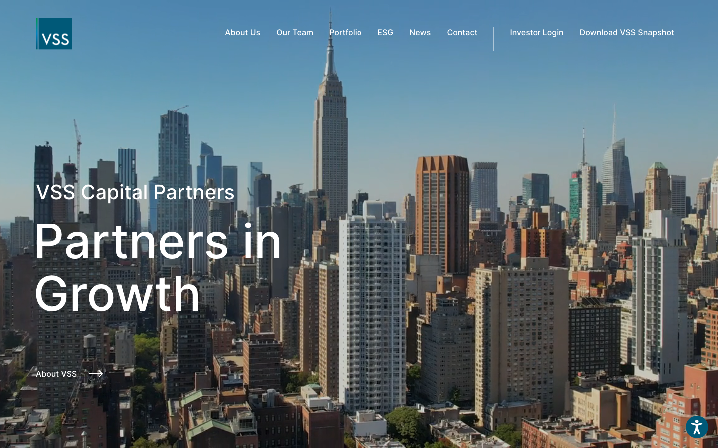 VSS Capital Partners website
